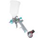 Spray Gun Hvlp 1.4mm Nozzle With Spare 1.7mm Nozzle Kit And Regulator